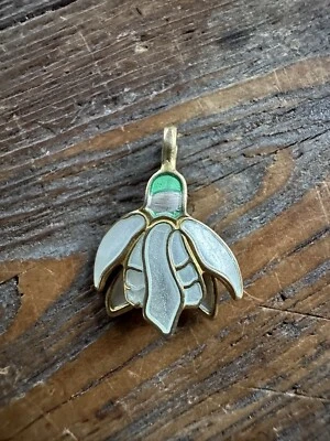 Kikki Kvaal David Andersen Anhänger Silber Emaille Norwegen Norweger Vintage 452 - Bild 1 von 4