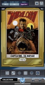 Star Wars Card Trader Gold CTI The Mandalorian Super Rare *DIGITAL* - Picture 1 of 2