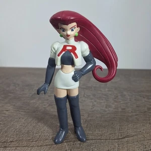 Pokemon Jessie Figure TOMY 1998 TEAM ROCKET Jesse Action Vintage Toy - Picture 1 of 4