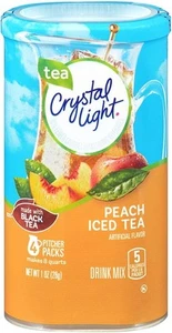 Peach Tea Drink Mix (16 Pitcher Packets, 4 Canisters of 4) - Picture 1 of 1