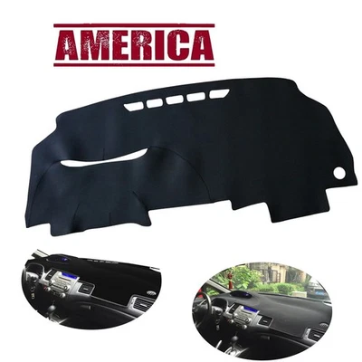 Car For 2006-11 HONDA CIVIC/Acura CSX Dashboard Cover Leather Mat Sun Shade Pad - Image 1 of 4