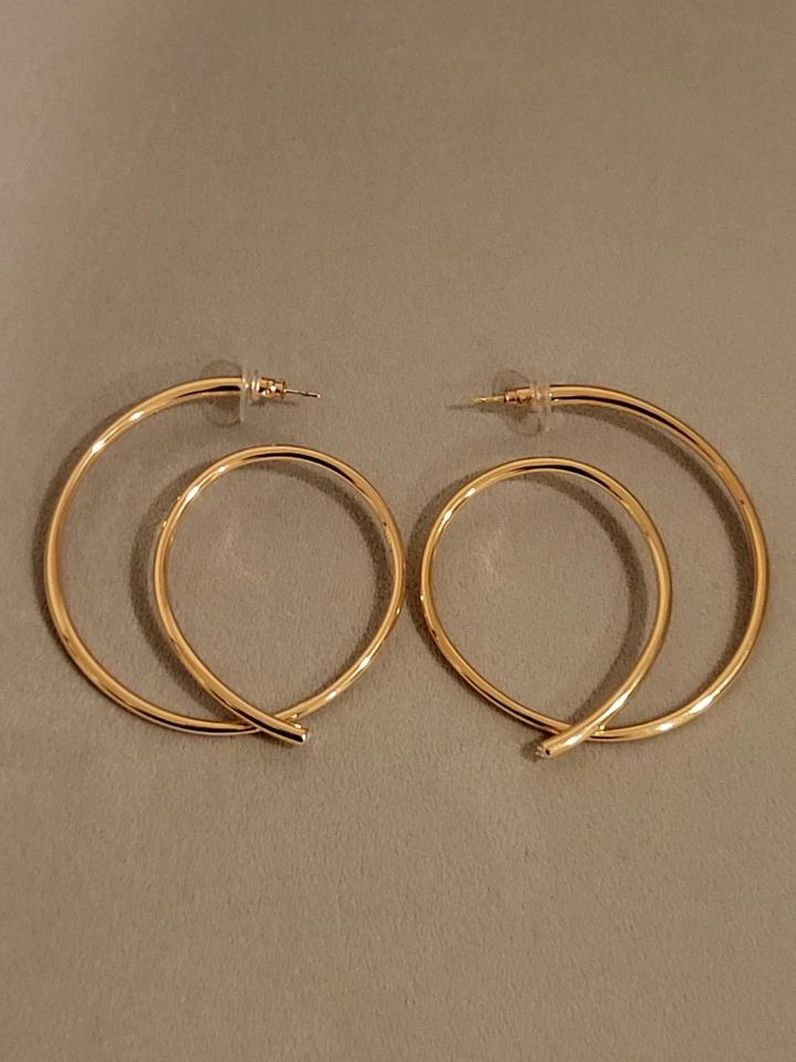 Kendra Scott Myles Hoop Earrings In Rose Gold Tone - Image 1 of 3
