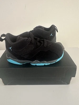Toddler's Jordan MVP 92 Black/Gamma Blue-Anthracite (HQ4428 004) Size 7c - Image 1 of 4