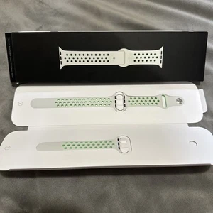 DISCONTINUED NIKE APPLE WATCH 38mm,40mm,41mm SPRUCE AURA/VAPOR GREEN SPORT BAND - Zdjęcie 1 z 3