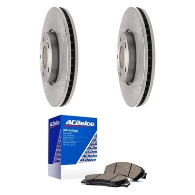 For Hyundai Veloster 14-16 ACDelco Silver Front Brake Kit w Ceramic Pads - Изображение 1 из 4