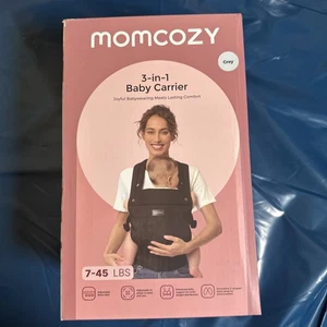 Momcozy atmungsaktive Babytrage 7-45lbs (grau) - Bild 1 von 1
