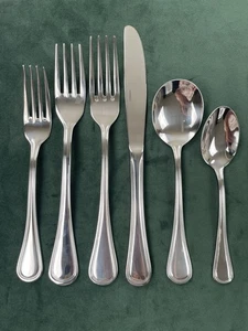 Oneida Stainless BARCELONA Flatware 6-Pc Place Setting Fork Spoon Knife - Picture 1 of 14