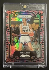 2023-24 Panini Prizm Basketball Larry Bird Snake Skin Boston Celtic SP - Picture 1 of 2