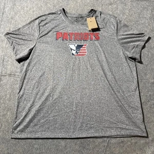 Nike Tee Dri Fit New England Patriots T Shirt Mens 3XL NWT Short Sleeve Gray - Picture 1 of 6