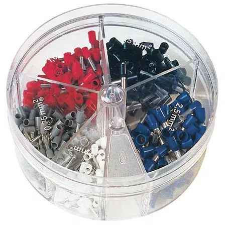 Kit Surtido Virola Panduit Kp-Fsd2, 400 Piezas, Nº 22-14 AWG Foto 1 de 1