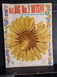 1960's Easy Piano / Organ Songbook Big Big No. 1 Hits Windy Phoenix Honey VG - Picture 1 of 6