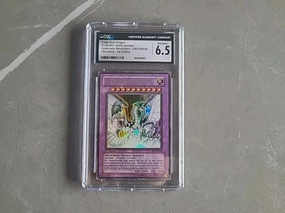 Cyber End Dragon Yu-Gi-Oh 2005 Cybernetic Revolution 1st. Edition CGC 6.5 - Bild 1 von 2