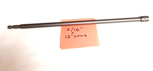 DESTORNILLADOR DE TUERCA MAGNÉTICO 1 PIEZA. NUEVO 5/16" X 12" (11,75") LARGO SETTERS MAGNÉTICOS NUEVO - Imagen 1 de 3
