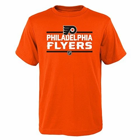 NHL Philadelphia Flyers Youth Boys Epitome Short Sleeve Tee, X-Large(18), Var Cover
