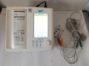 Medical Econet Cardio M Plus 12 Kanal EKG Gerät *Funktioniert* Top Zustand*  - Bild 1 von 7