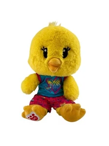 Build-A-Bear Yellow Plush Duck Shine Shirt Heart Shorts Easter Chick 8" Chicken - Picture 1 of 8