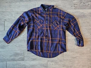 Men's Current Editions Button Up Long Sleeve Shirt Size XL Multicolors Plaid - Picture 1 of 12