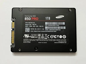 Samsung 850 Pro Series 1TB SSD (MZ-7KE1T0) 3D V-NAND 2.5" SATA III 6Gb/s 7mm - Picture 1 of 7