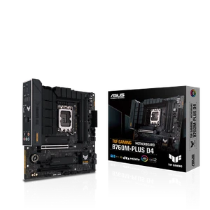 ASUS TUF GAMING B760M-PLUS D4 Mainboard Sockel Intel LGA 1700 - Bild 1 von 1