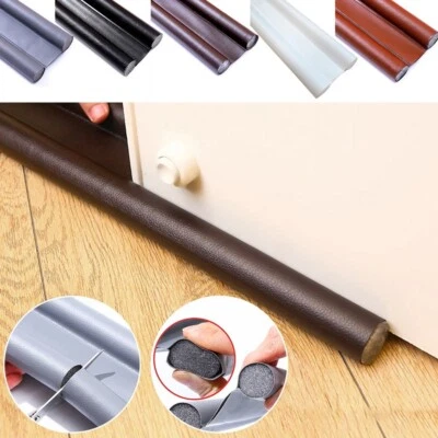 WATERPROOF-SEAL STRIP DRAUGHT EXCLUDER-STOPPER DOOR BOTTOM WIND SWEEP BLOCKER - Image 1 of 4