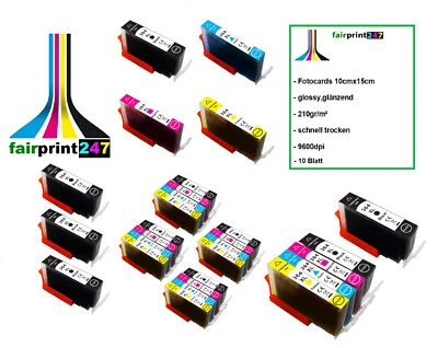 XXL-Patronen ersetzt HP 364XL HP 364 für DeskJet OfficeJet PhotoSmart BK/C/M/Y - Bild 1 von 4