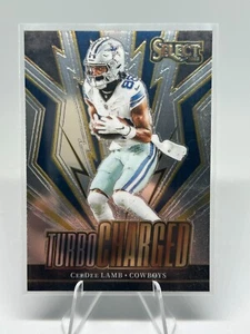 2023 Panini Select Cee Dee Lamb Turbocharged Insert - Picture 1 of 2