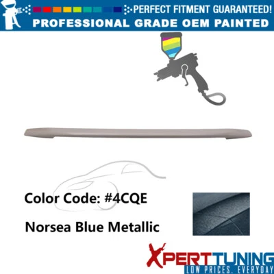 Fits 13-19 Ford Taurus Sedan OE Style Norsea Blue Metallic Trunk Spoiler ABS Foto 1 de 4