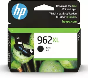 NEU HP 962XL schwarz 3JA03AN Tintenpatrone ORIGINAL Einzelhandelsbox - Ablauf Oktober 2025 - Bild 1 von 1