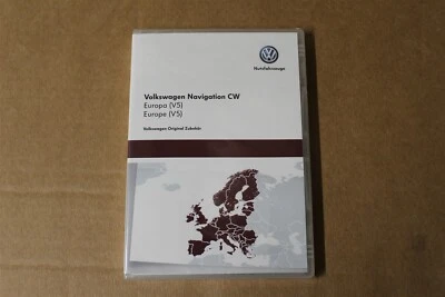2E0051859P  DVD ROM for Navigation CW Europe (V5) New Genuine VW part - Image 1 of 2