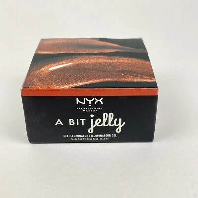 New in Box NYX A Bit Jelly Gel Illuminator BRONZE ABJGI03 Full Size 0.53oz - Image 1 of 4