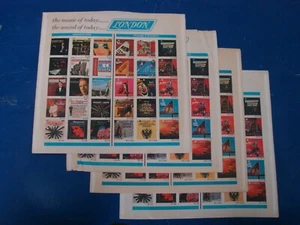 London Records Vintage Original Inner Sleeve x 4 Only Stones (Parrot,Deram) Same - Picture 1 of 8