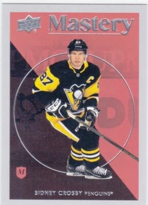 2021/22 UD..SIDNEY CROSBY..MASTERY..ACHIEVEMENTS..# M-D..PENGUINS..COMBINED SHIP - Picture 1 of 1