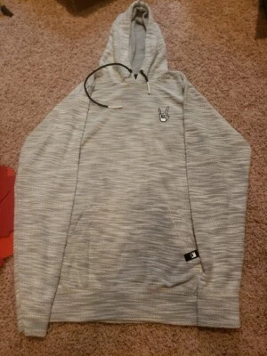 Sudadera con capucha Dikotomy para hombre joven ajuste estándar mezcla de poliéster talla M Foto 1 de 4