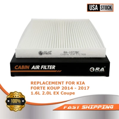 Filtro de aire de cabina 10728 para KIA FORTE KOUP 2014 2015 2016 2017 1,6 L 2,0 L EX cupé Foto 1 de 4