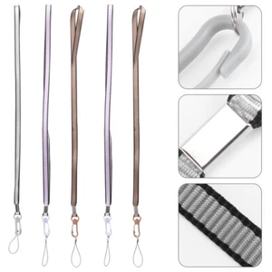 5 Pcs Mobile Phone Chain Key Hanger Men and Women Colored Lanyards Keychain - Zdjęcie 1 z 12