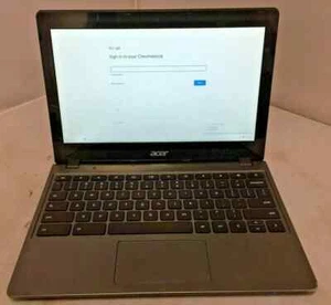 Acer Chromebook C720 11.6" (16GB SSD Intel Celeron 2955U 1.4GHz 2GB) Laptop Gray - Picture 1 of 1