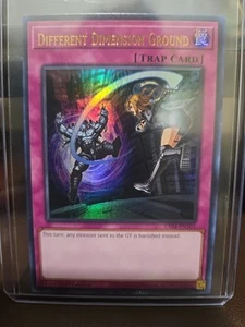 Different Dimension Ground (UR) RA04-EN101 Quarter Century Stampede 1st EditioN - Picture 1 of 2