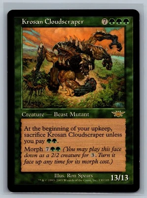 Magic The Gathering Legions Krosan Cloudscraper #130/145 MTG TCG CCG - Image 1 of 2