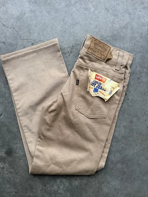 VintageLevis 517 70s Big E Levi’s Saddleman Boot Cut Deadstock Made In USA - Image 1 of 4