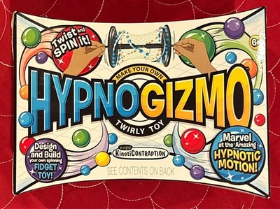 Hypno Gizmo Design & Build Your Own Spinning Fidget Toy Spinner Game DIY Kit New - Image 1 of 4