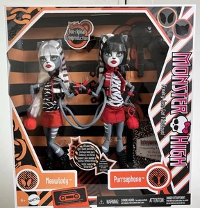 Mattel Monster High Boo-Riginal Creeproduction Meowlody And Purrsephone - Picture 1 of 2