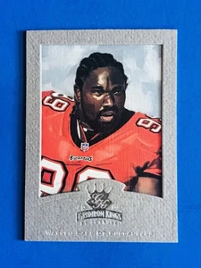 Tarjeta paralela enmarcada Gridiron Kings Warren Sapp Buccaneers 2002 #95; #d/400 - Imagen 1 de 2