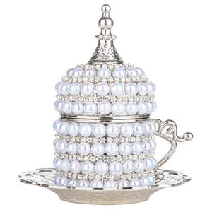 Alisveristime Turkish Coffee Cup Set - Authentic Turkish Greek Arabic Coffee ... - Picture 1 of 9