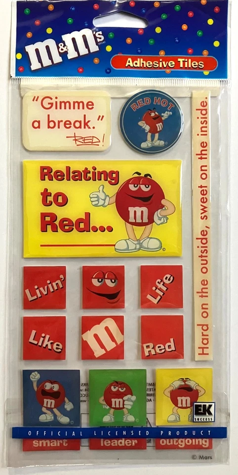 Pegatinas EK Success, Jolee's, Sticko M&M, TÚ ELIGES, ¡algunas RARAS! Foto 1 de 1