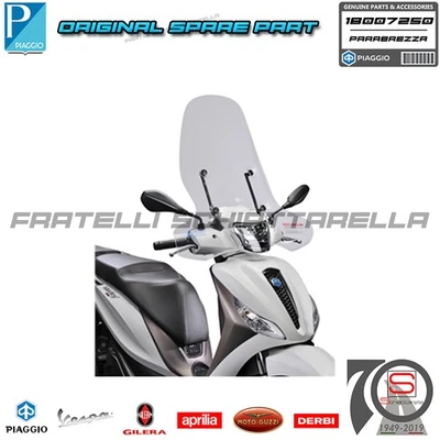 Parabrezza Paravento con Attacchi Originale Piaggio Medley 125-150 2020 - 202... - Immagine 1 di 2