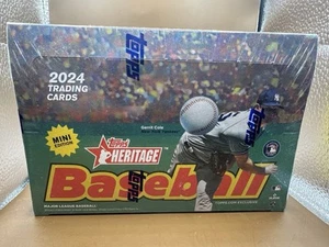 2024 Topps Heritage MINI Blaster & 2024 Topps Heritage Mega Giant Box- SEALED - Picture 1 of 5