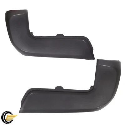 Rear Bumper End Cap Black Set For Toyota Tacoma 2016-2023 #TO1105133 #TO1104133 - Image 1 of 4