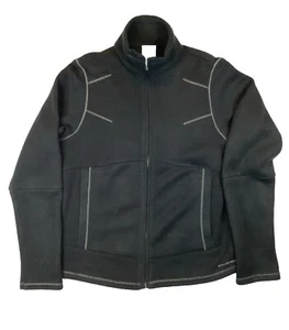 Columbia Omni Shield Mujer Softshell Polar Cremallera Completa Chaqueta Abrigo Mediano Negro - Imagen 1 de 6