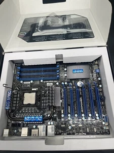 BIG BANG - XPOWER MS-7666 v1.1  Intel X58 ATX Motherboard W/  I7 Processor - Picture 1 of 2