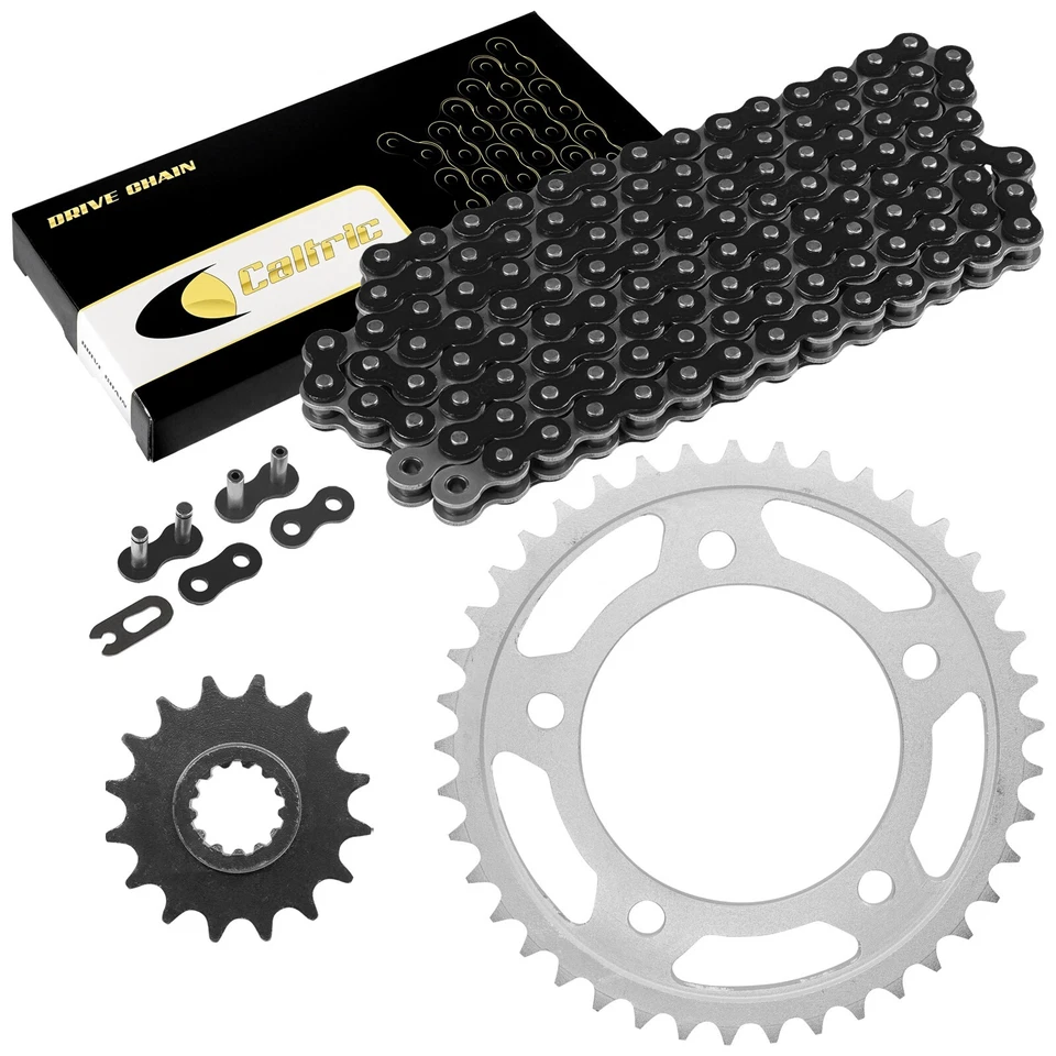 Black Drive Chain And Sprocket Kit for Honda VTR1000F Super Hawk 1000 1998-2005 - Image 1 of 4